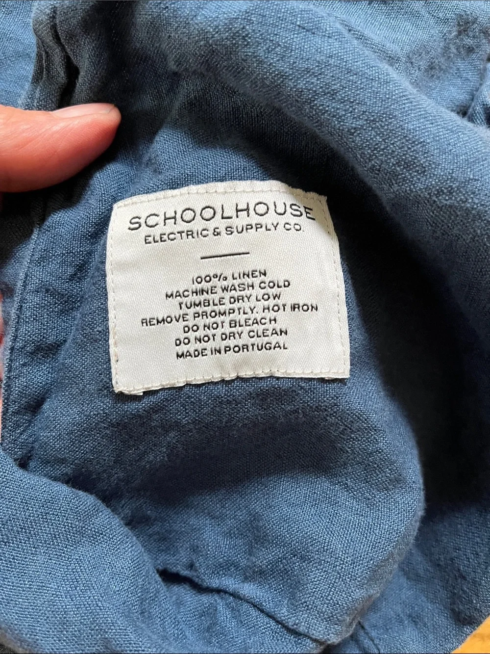 SCHOOLHOUSE Electric & Supply Co *Standard* 100% Linen Pillowcase Cover